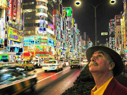 Howard Rheingold in Shinjuku